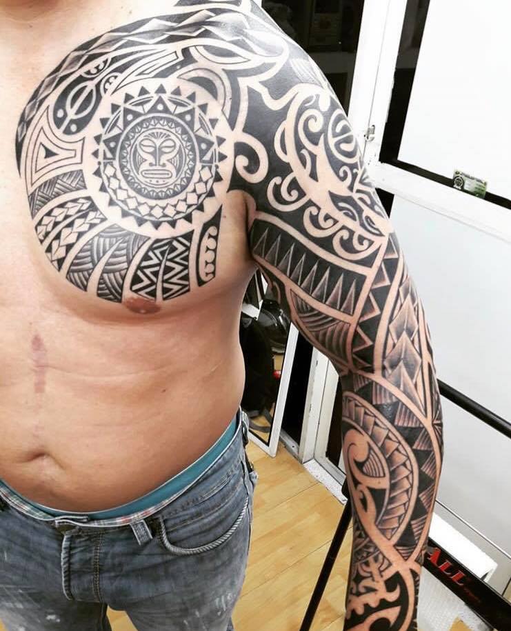 Maori Tattoos • Skull Tattoos nähe Frankfurt
