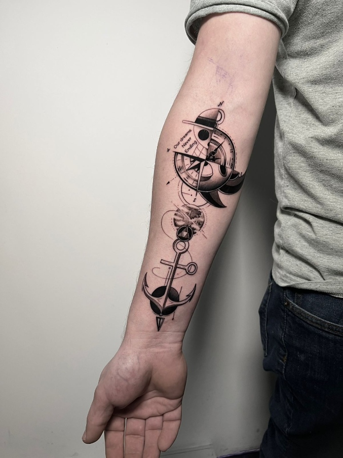 abstract-anker-tattoo